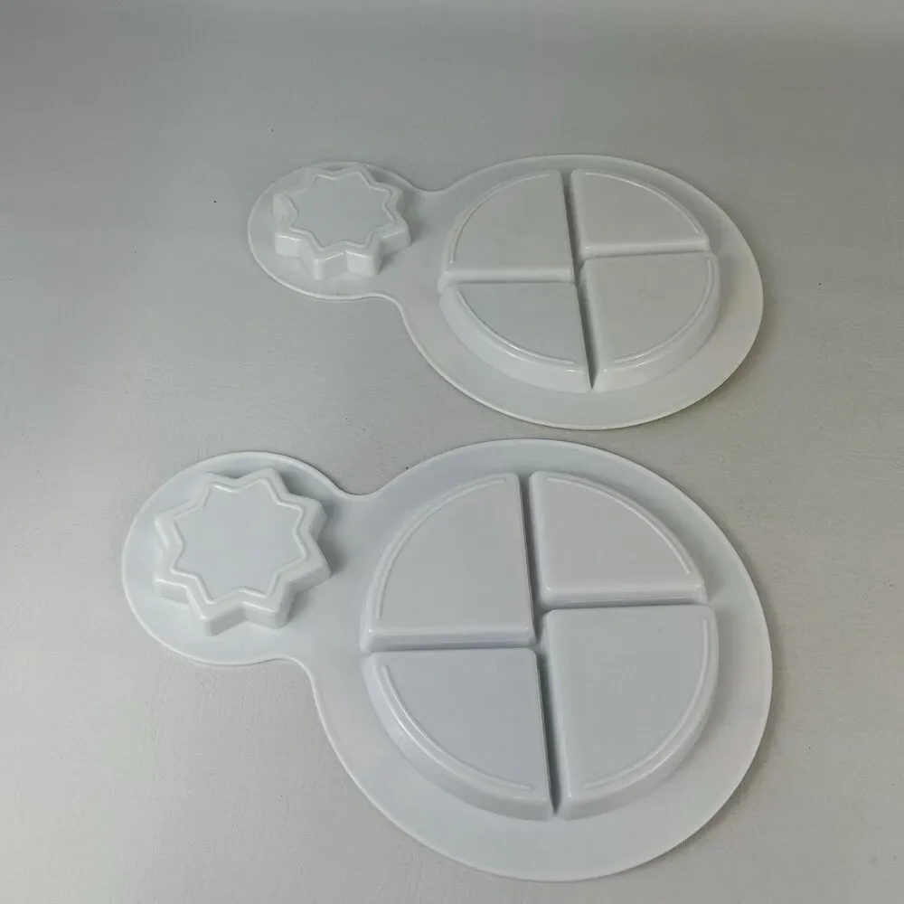 Fresh Baby Kids Food Group Section My Plates Divided Healthy Portion Control